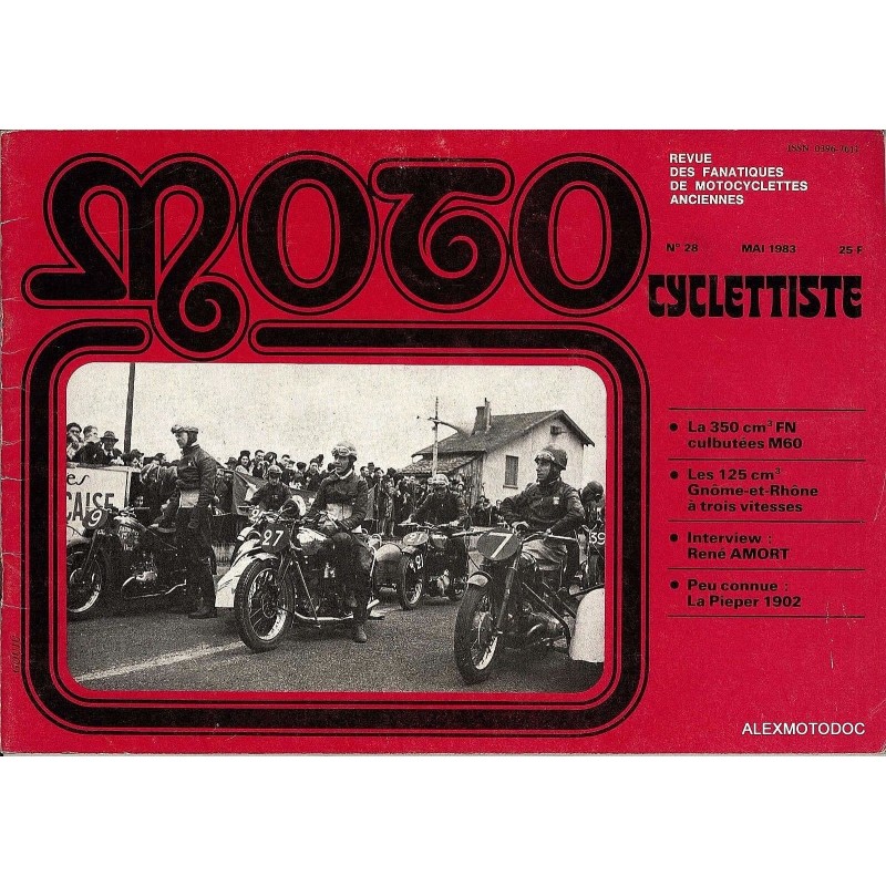 Motocyclettiste n° 28